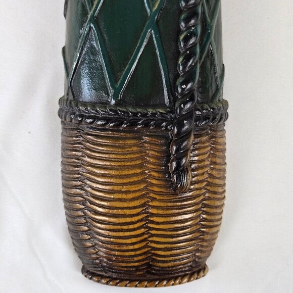 Sexton Set of 3 Metal "Jug" Wall Hangings Mid-Century Modern Yellow Orange Green - Picture 7 of 15